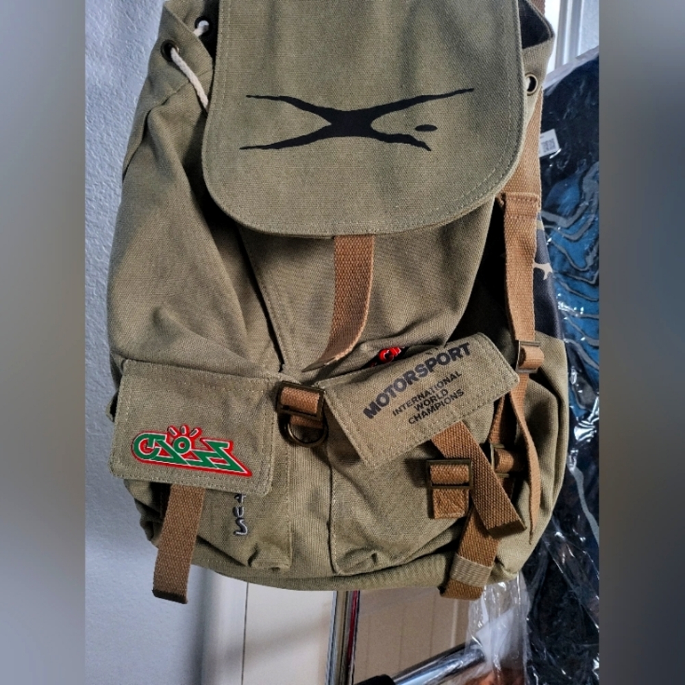 Travis Scott Cactus Jack Canvas Backpack